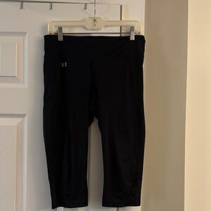Under Armour Black Capris